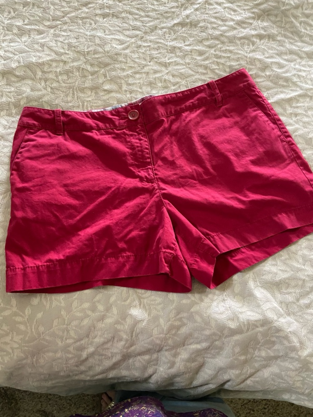 LOFT Cotton Chino Shorts